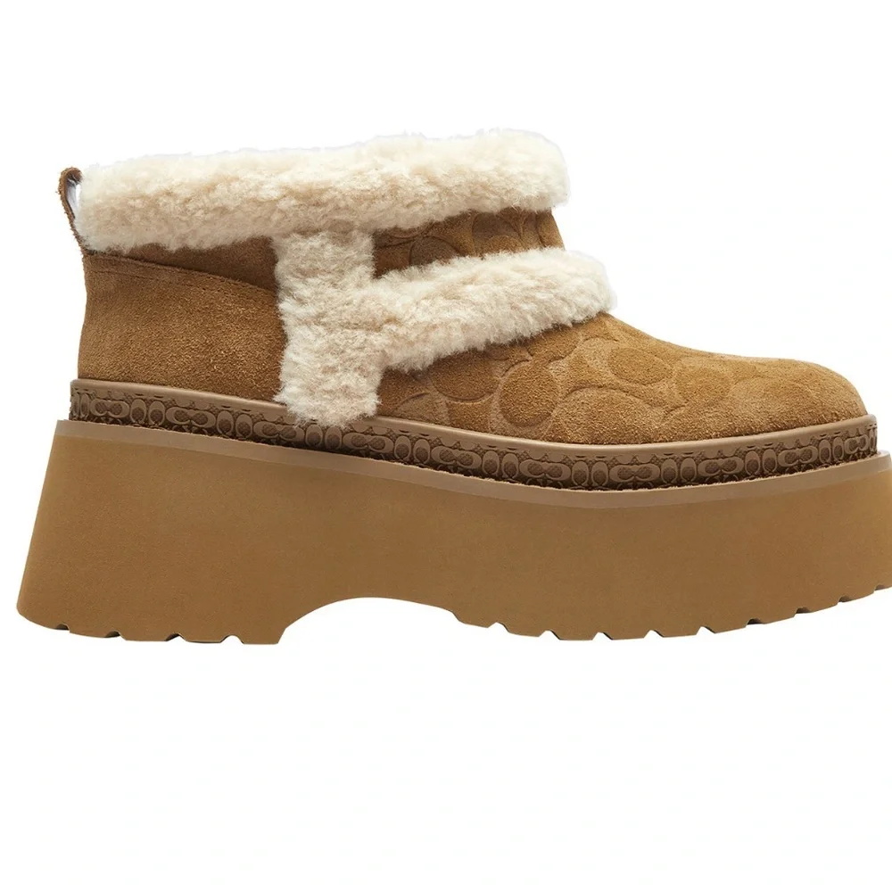 COACH Women's Christina Pull-On Booties